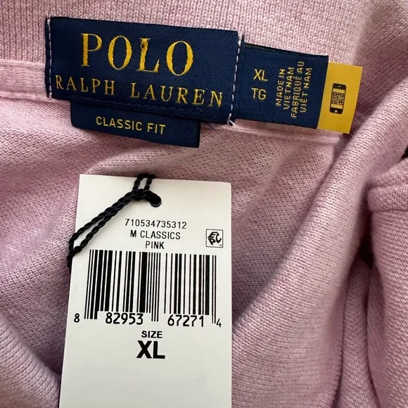 Polo Ralph Lauren Classic Fit Pony Polo Shirt Regatta PWing Crest Men’s Size XL - Picture 5 of 6